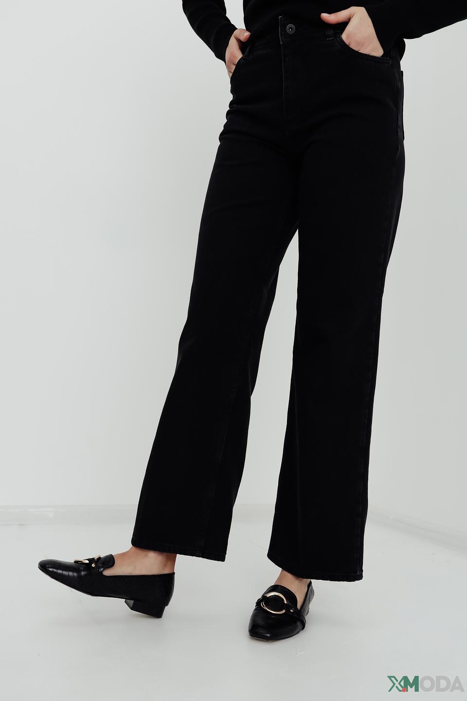 Джинсы Cinque чёрные прямые