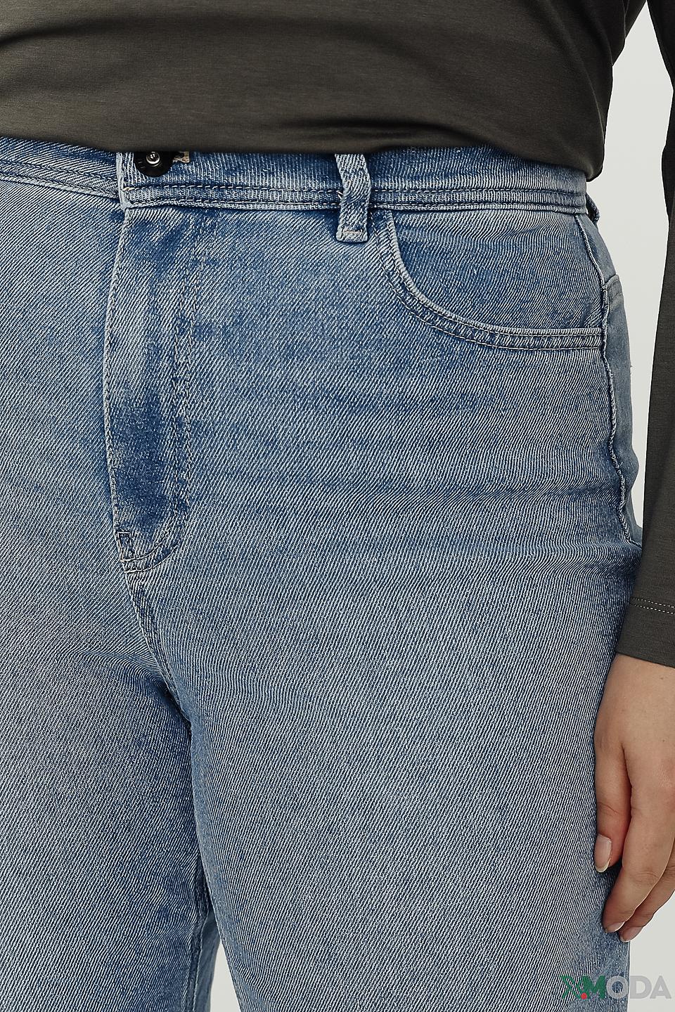 Джинсы Taifun mom fit голубые