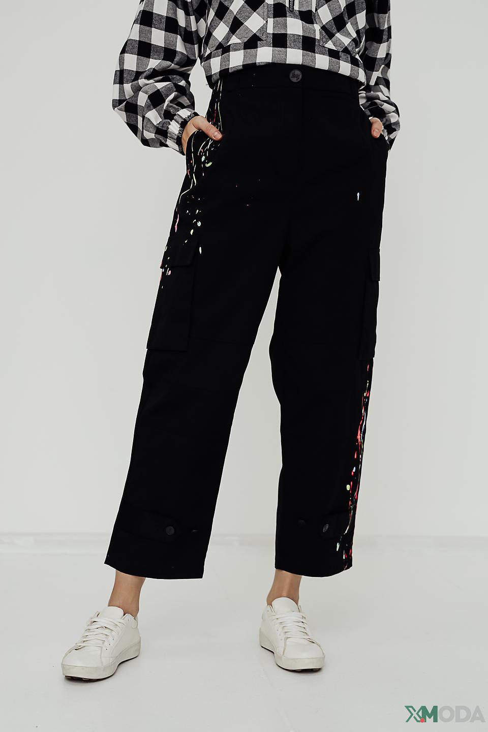 Брюки карго Twin Set чёрные