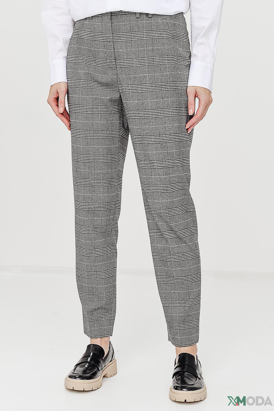 Брюки Gerry Weber в клетку серые