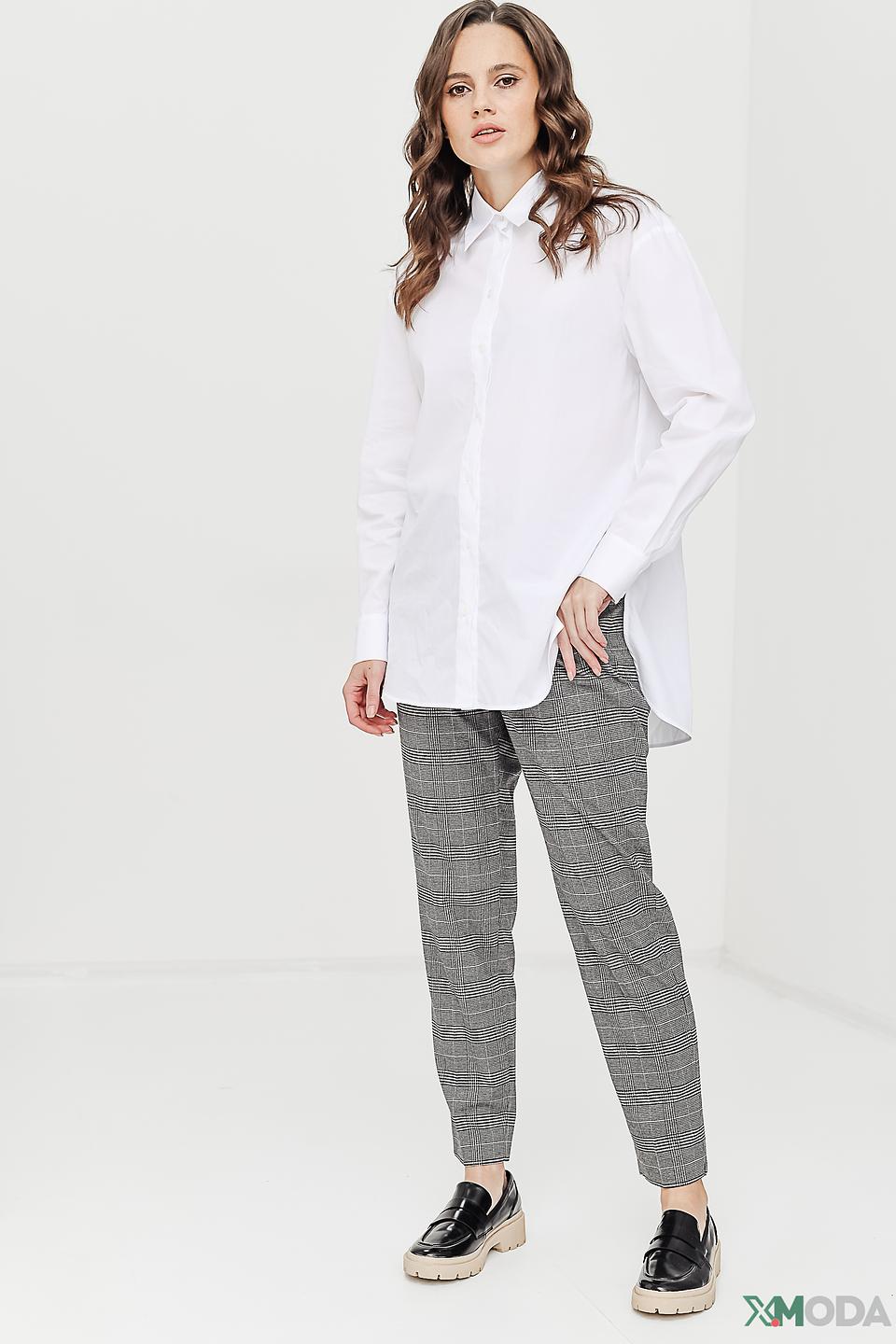 Брюки Gerry Weber в клетку серые