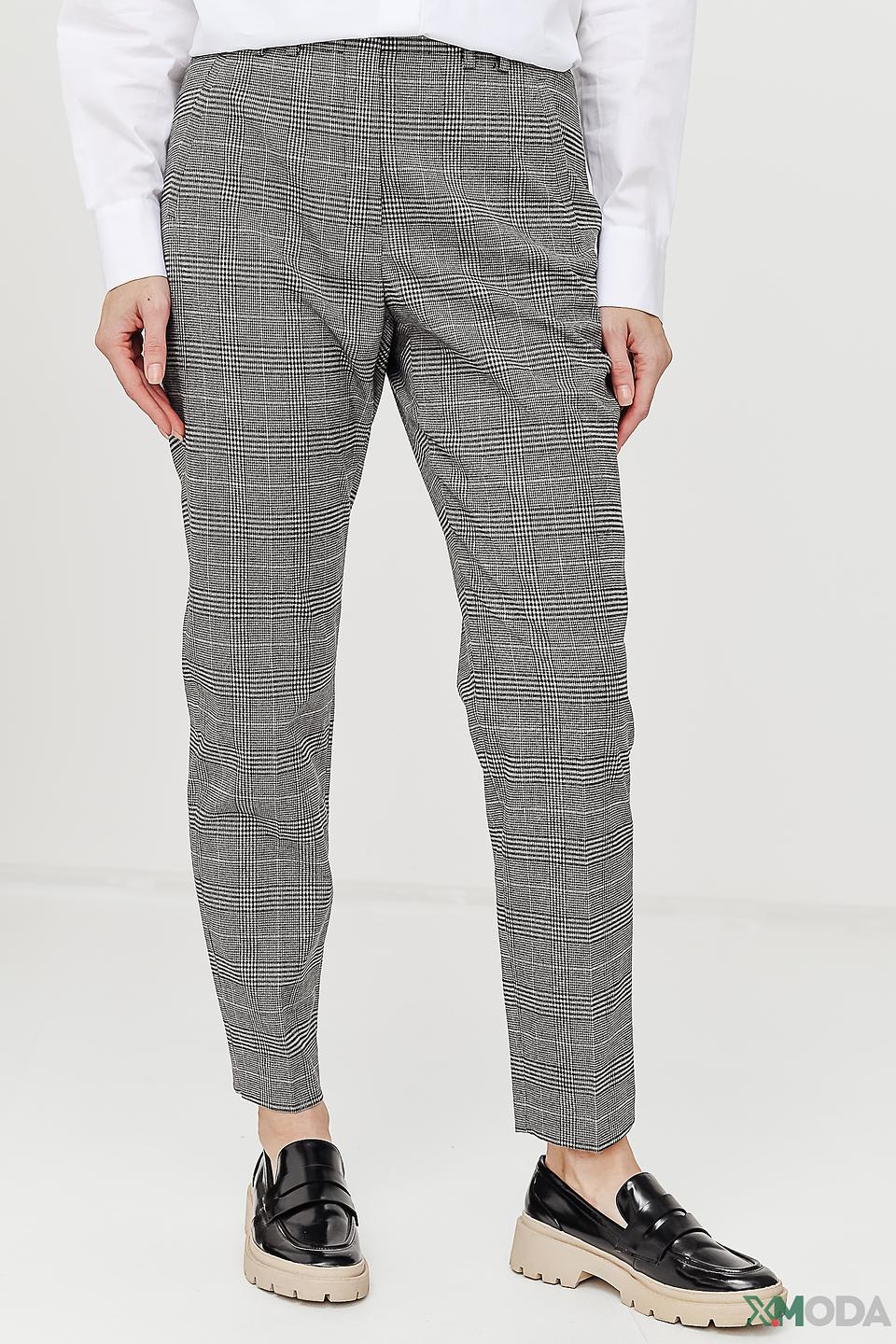 Брюки Gerry Weber в клетку серые
