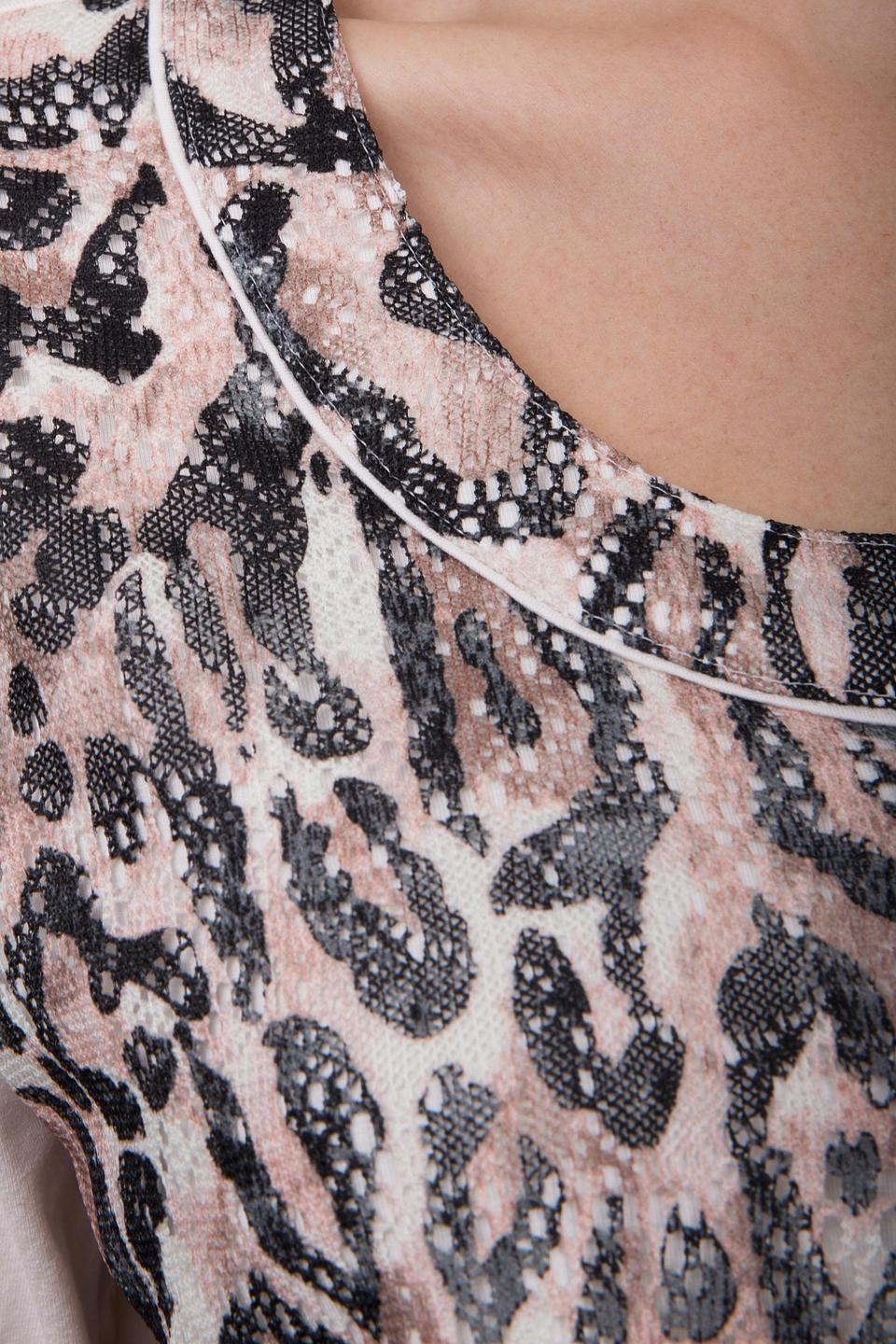 Блуза Lebek, леопардовый принт