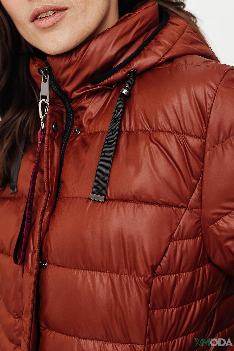 Куртка Lebek стеганая терракотовая