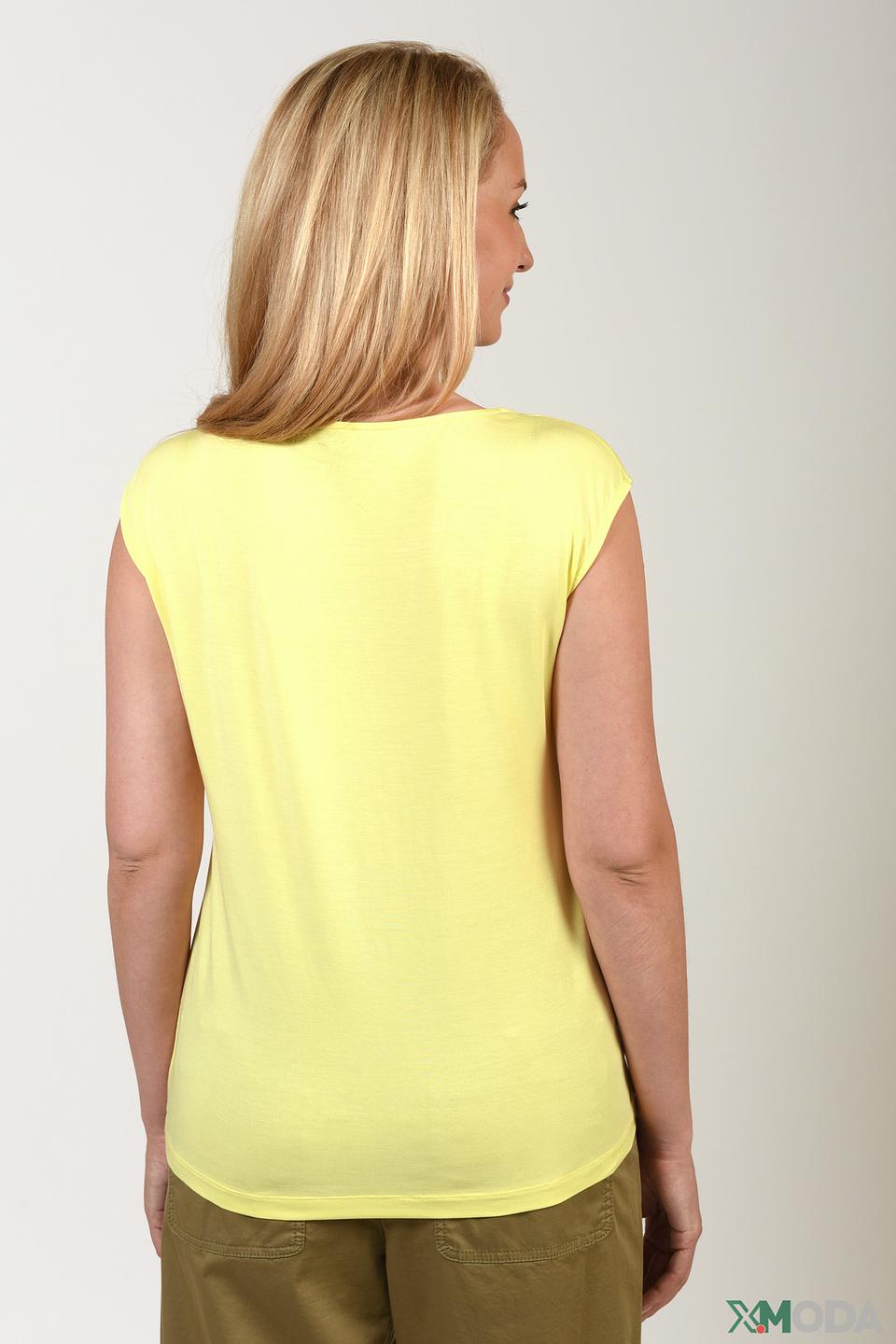 Топ Erfo с завязками жёлтый