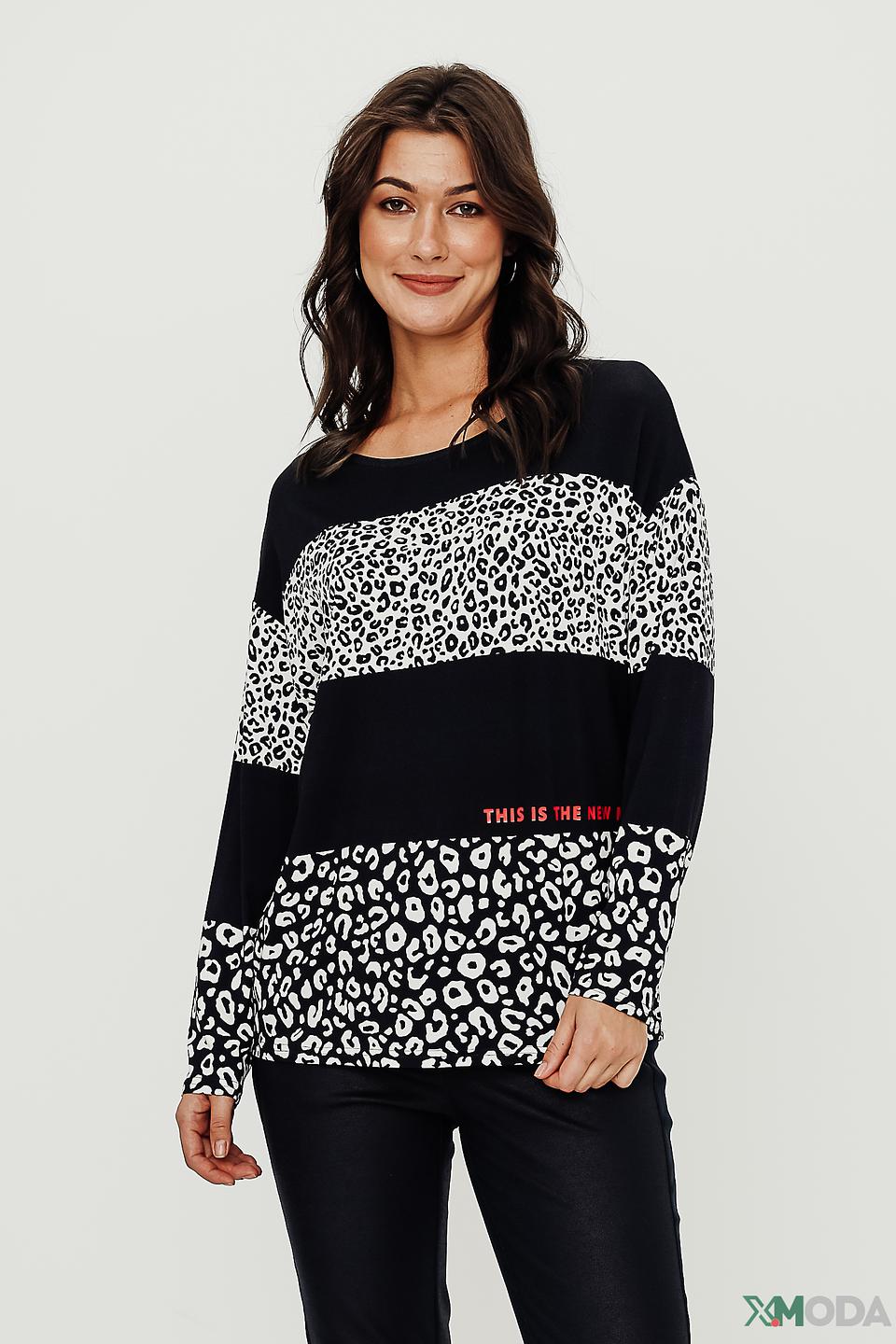 Блуза Tuzzi с леопардовым принтом