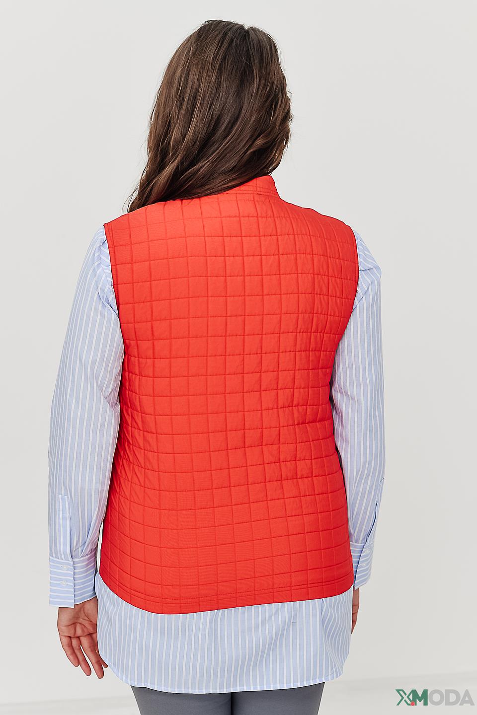 Жилет Frank Walder стеганый красный