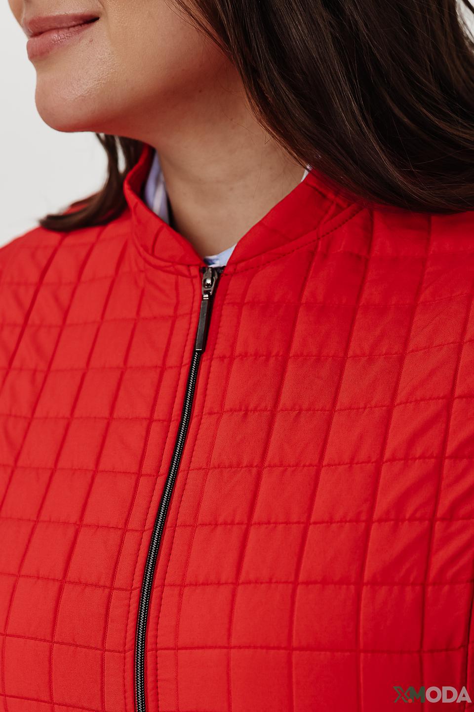 Жилет Frank Walder стеганый красный
