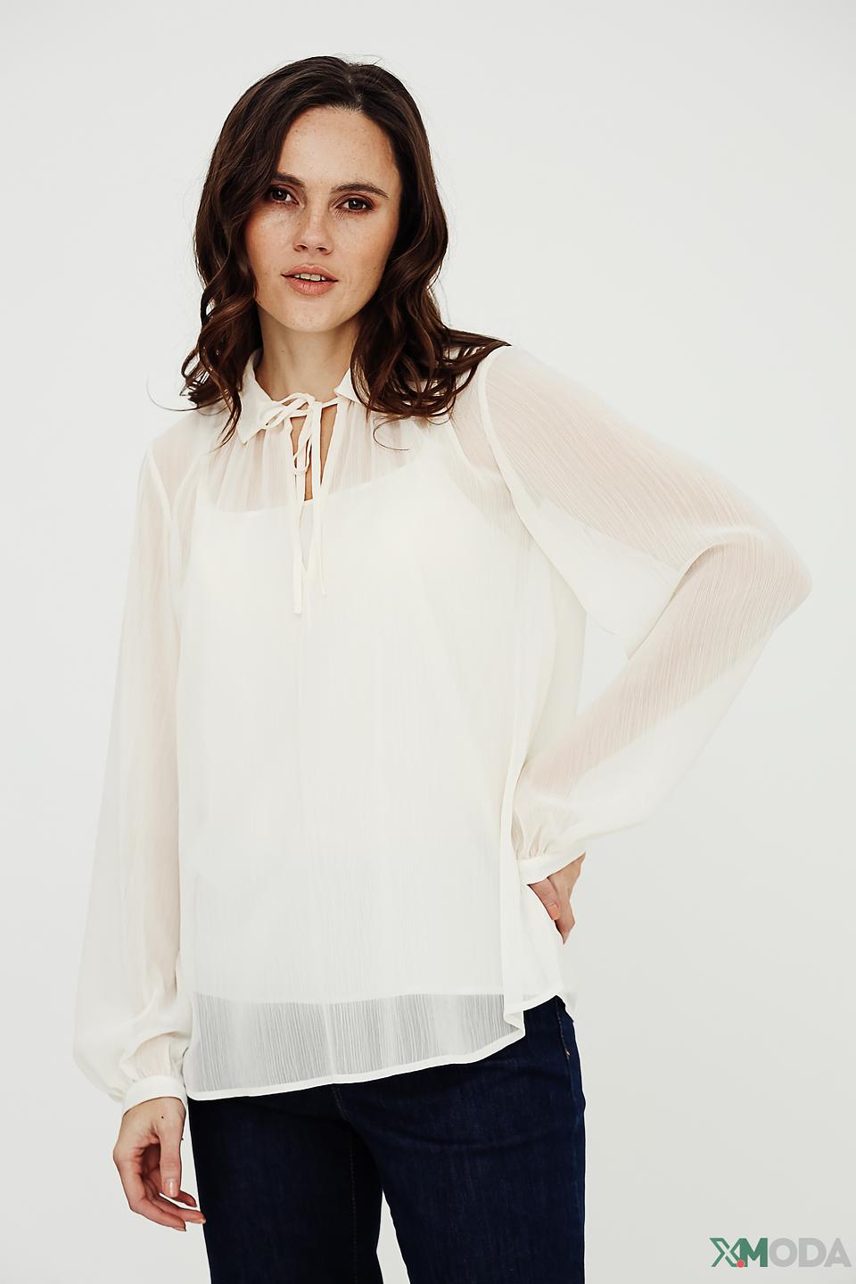 Блуза Joop! женская белая с завязкой