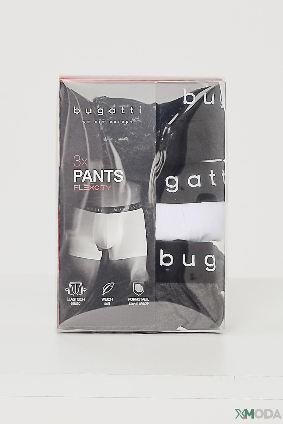 Трусы Bugatti ACC серые