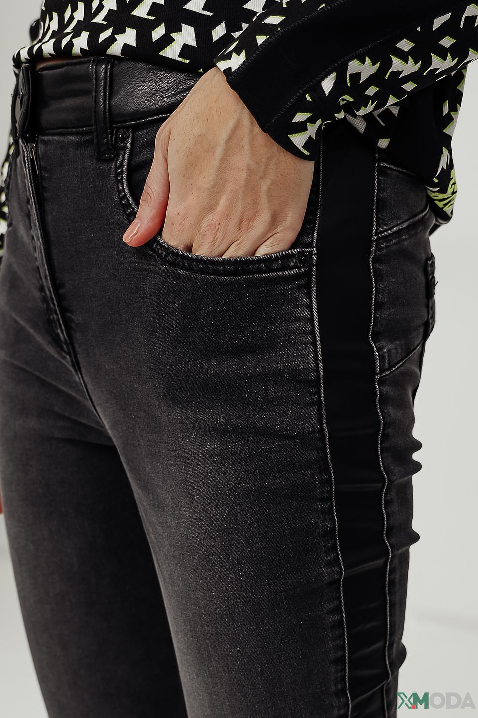 Джинсы скинни Marc Aurel серые