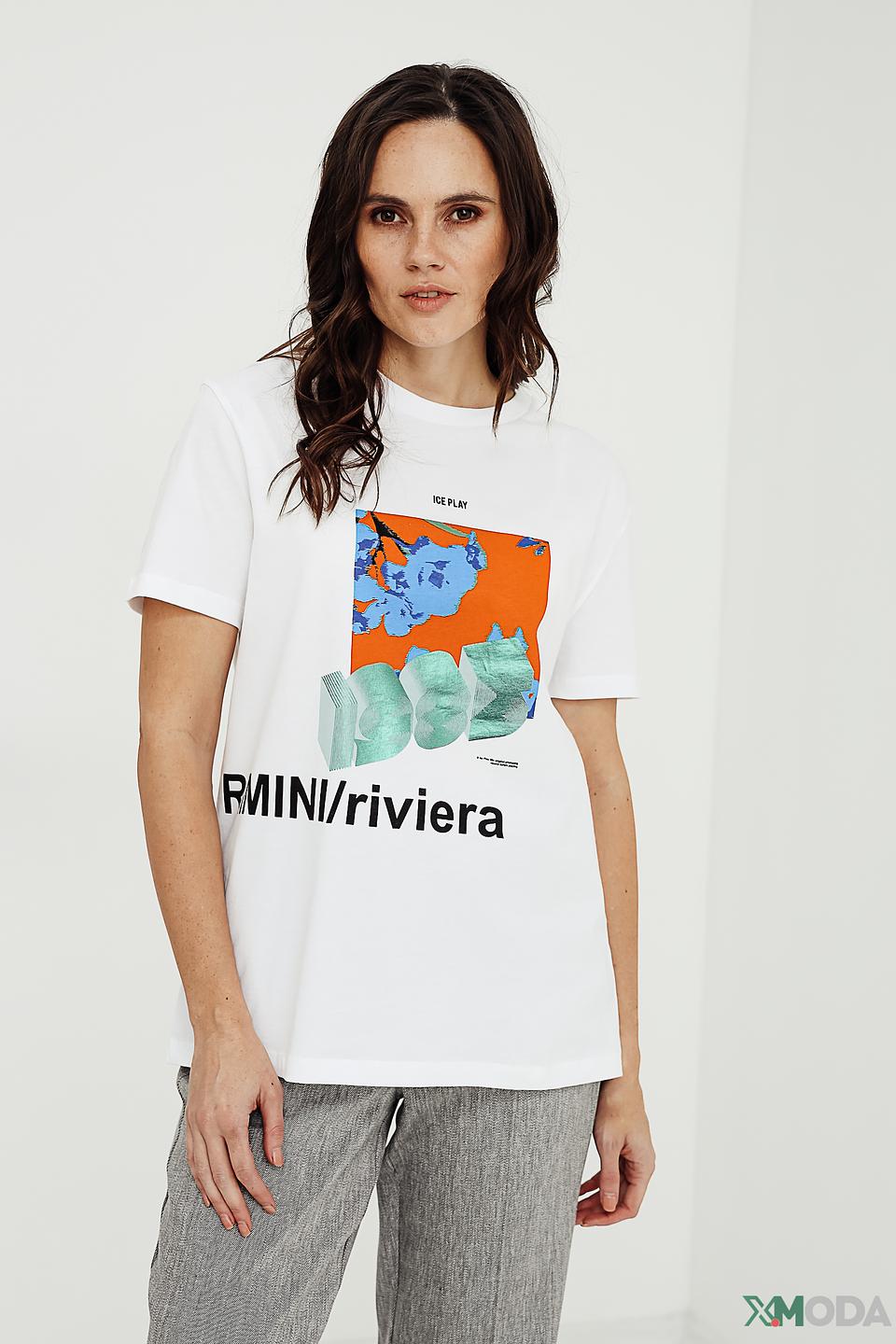 Футболка Ice Play с принтом