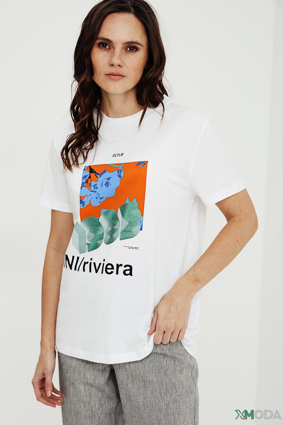 Футболка Ice Play с принтом