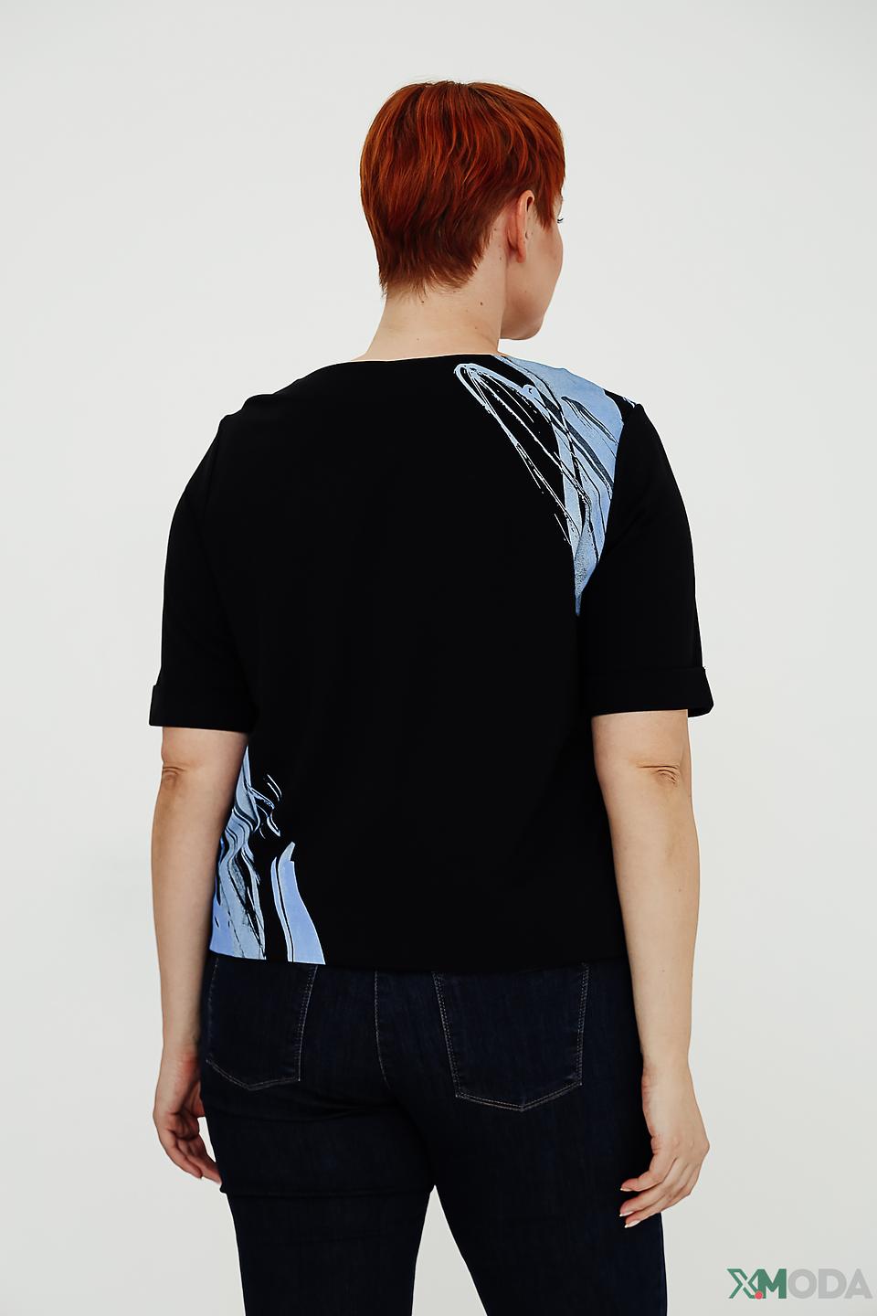 Блуза Taifun с абстрактным рисунком