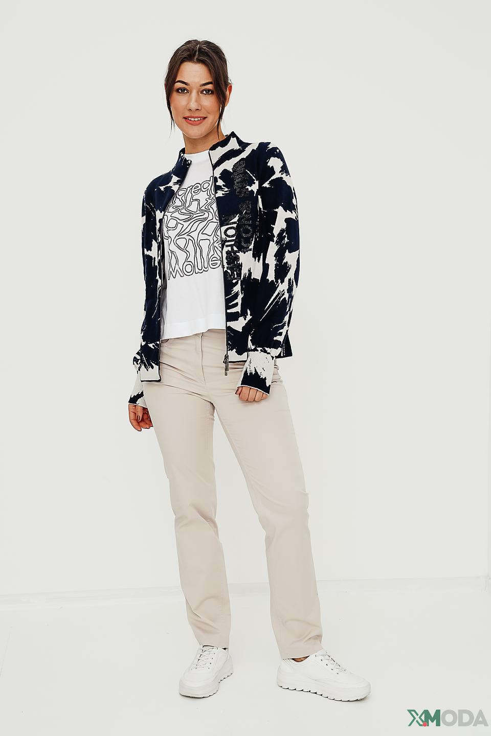 Жакет Monari с абстрактным принтом