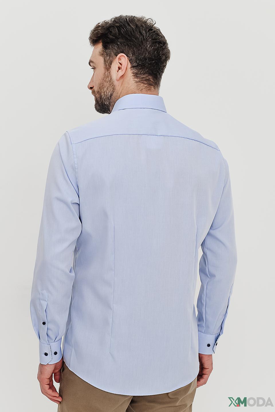 Рубашка Venti голубая приталенная