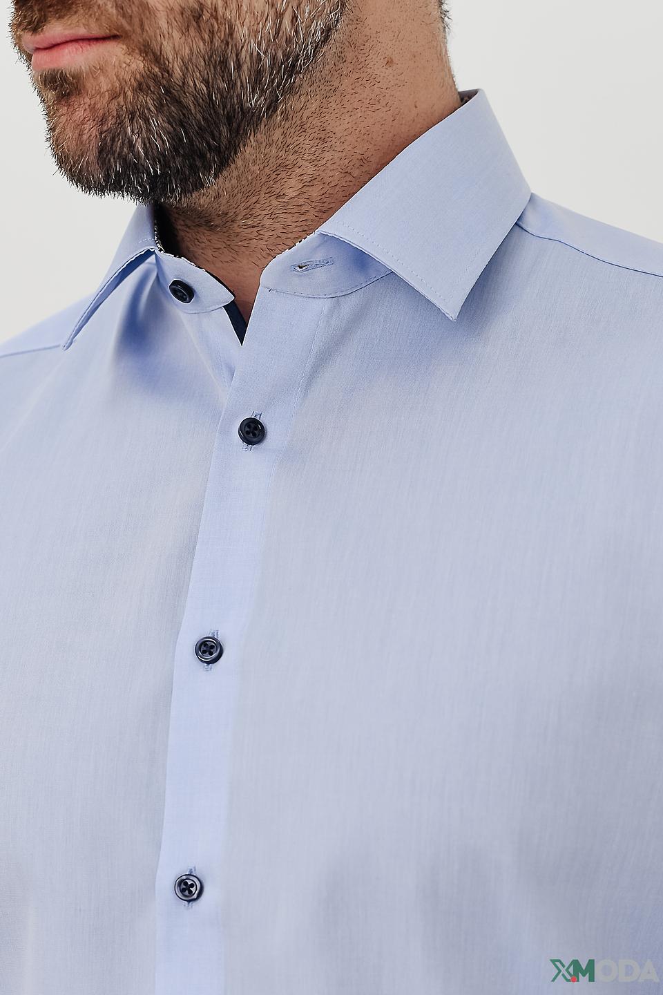 Рубашка Venti голубая приталенная