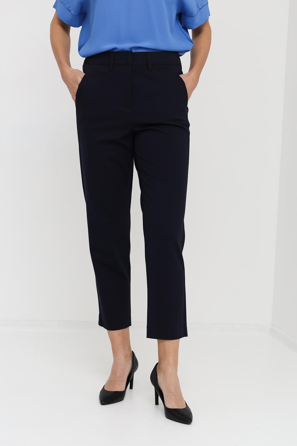 Брюки классические Luisa Cerano темно-синие
