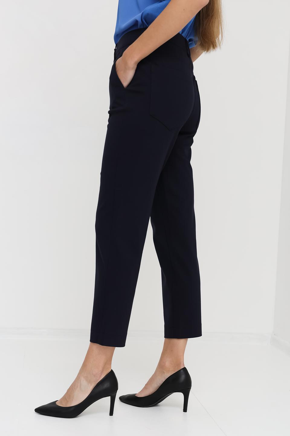 Брюки классические Luisa Cerano темно-синие