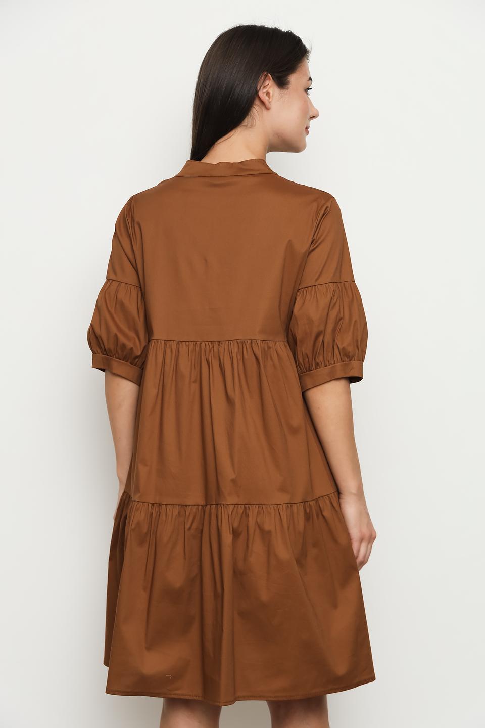 Платье Villa Reale коричневое