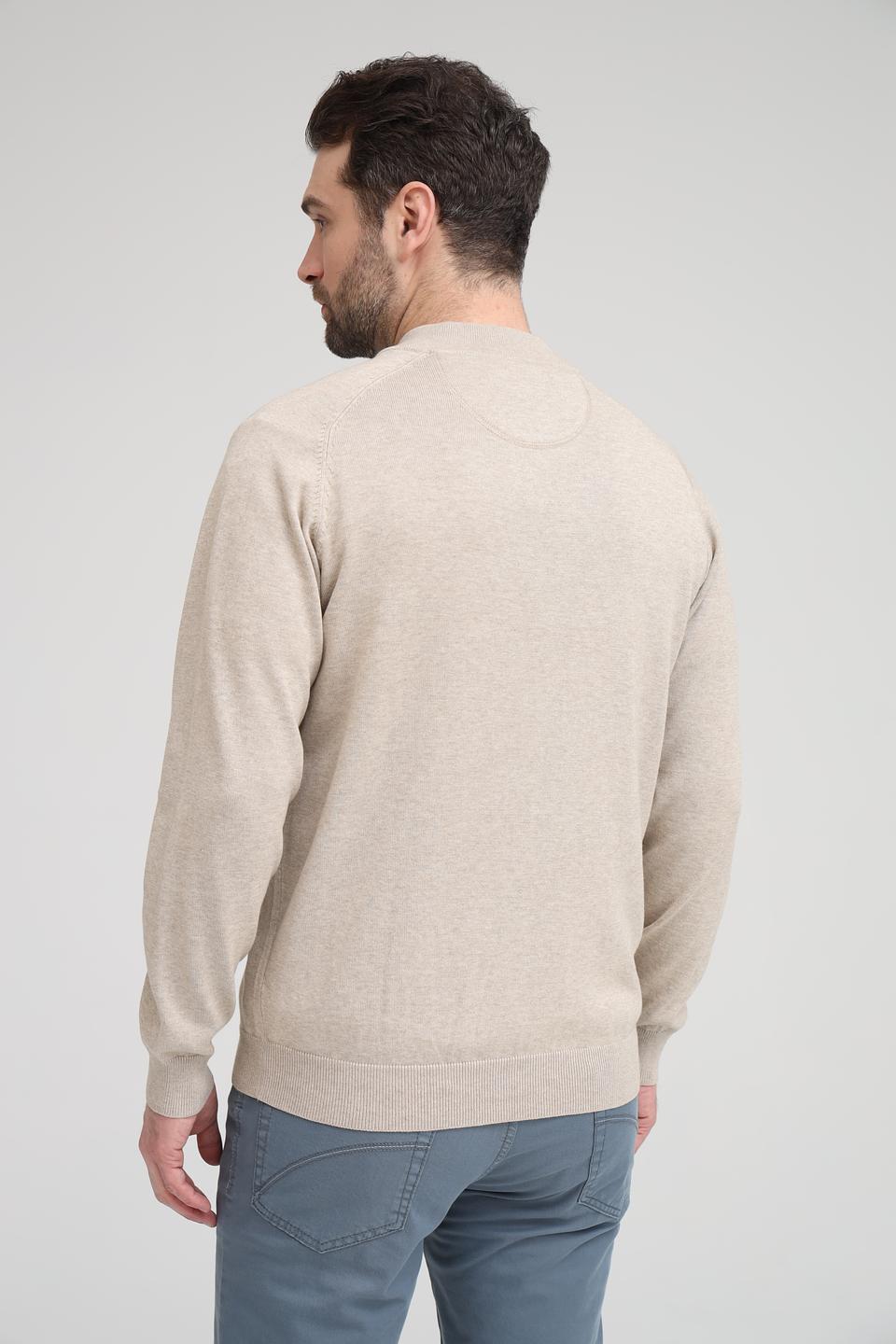 Кардиган Casa Moda на молнии бежевый