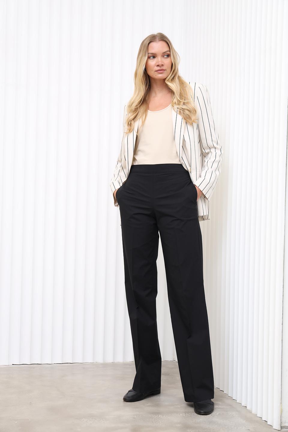 Брюки Twin Set чёрные прямые