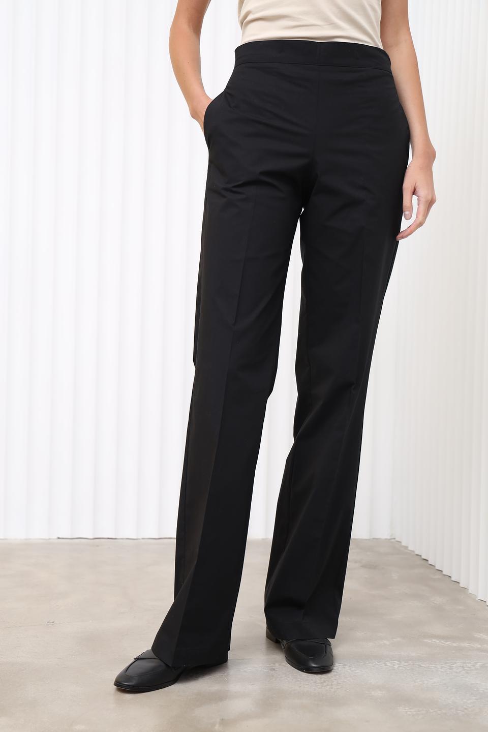 Брюки Twin Set чёрные прямые