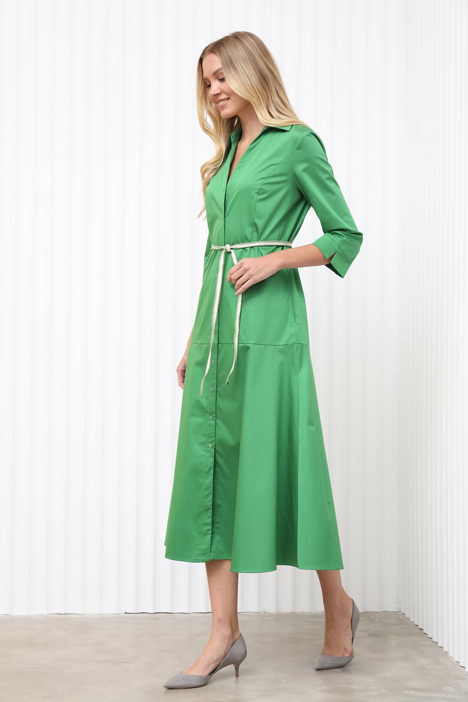 Платье рубашка Penny Black зелёное