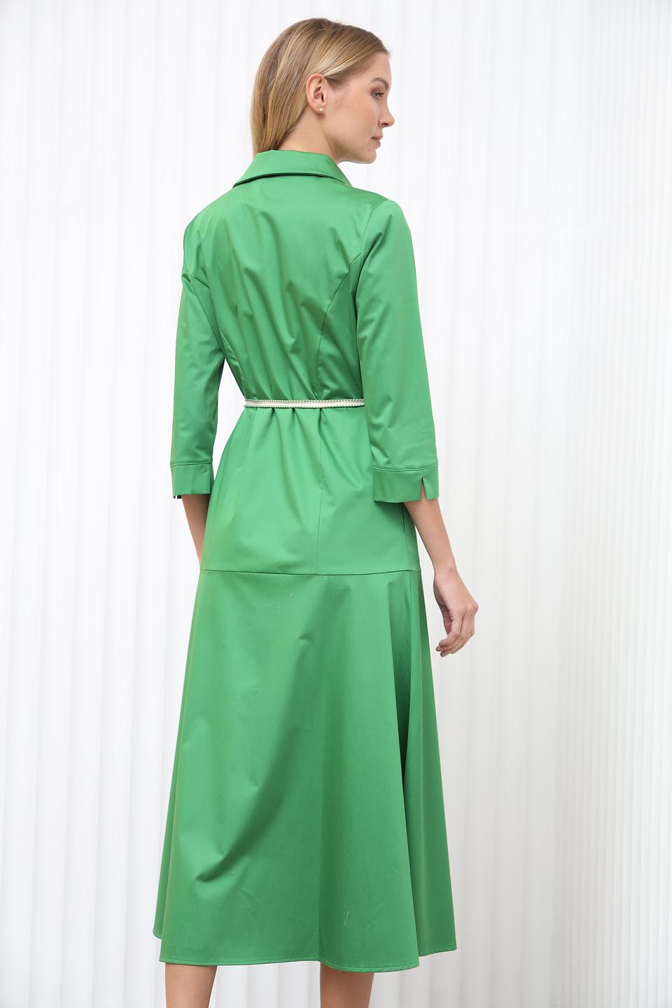 Платье рубашка Penny Black зелёное