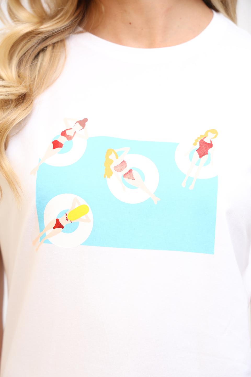 Футболка Penny Black с принтом белый