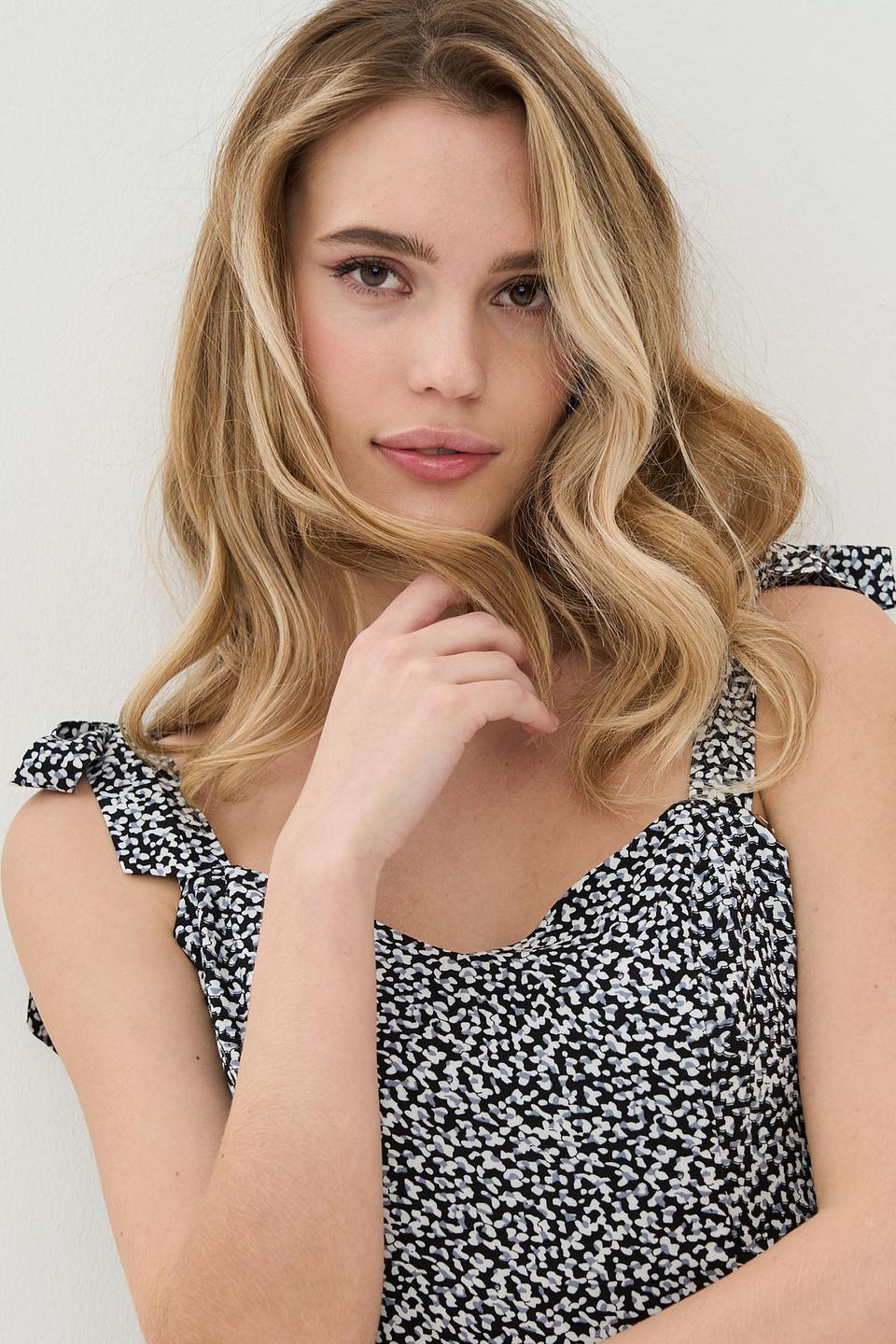 Платье BE YOU с цветочным принтом