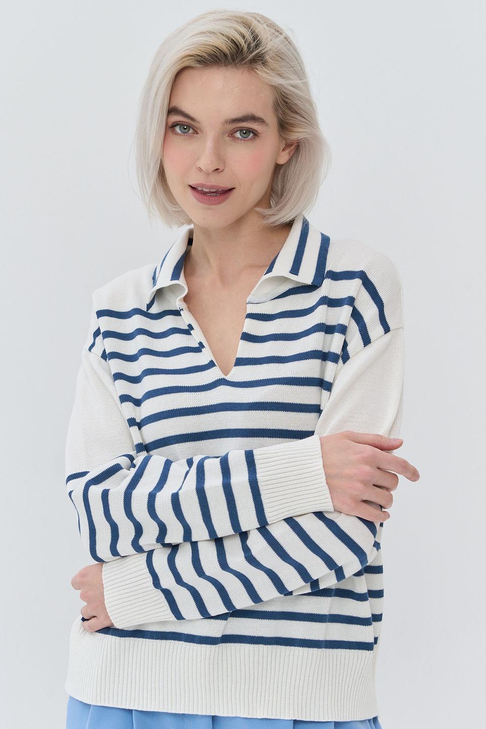 Джемпер BE YOU в полоску