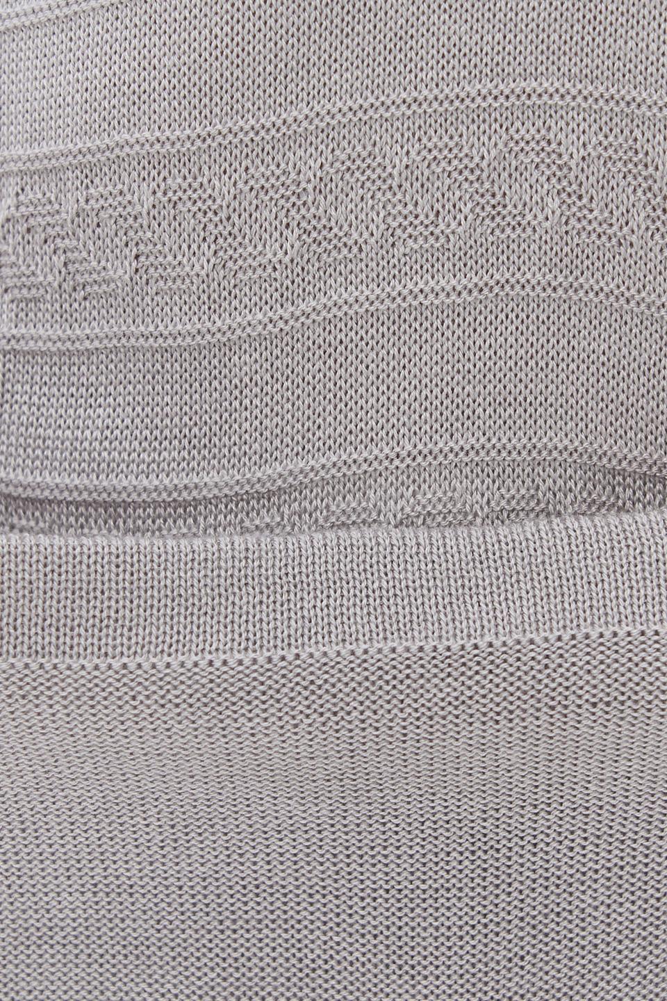 Джемпер NEWVAY с V-образным вырезом серый