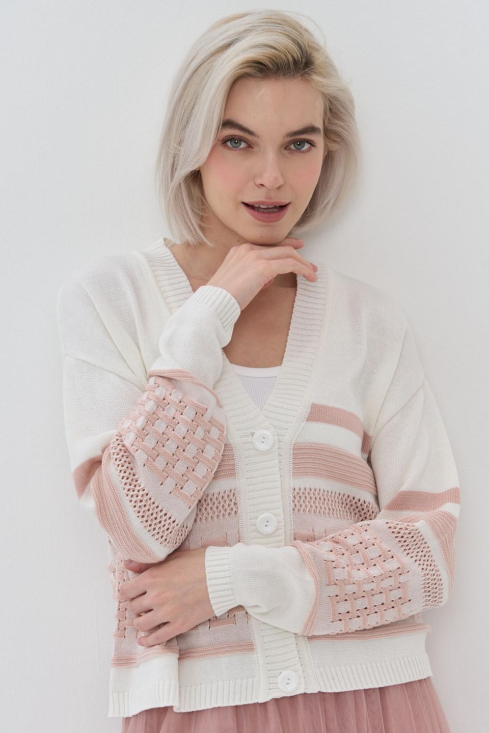 Кардиган VAY полосатый