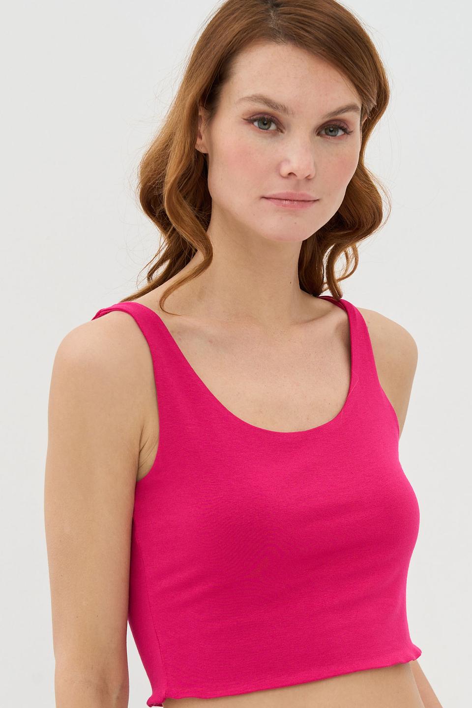 Топ VAY базовый розовый