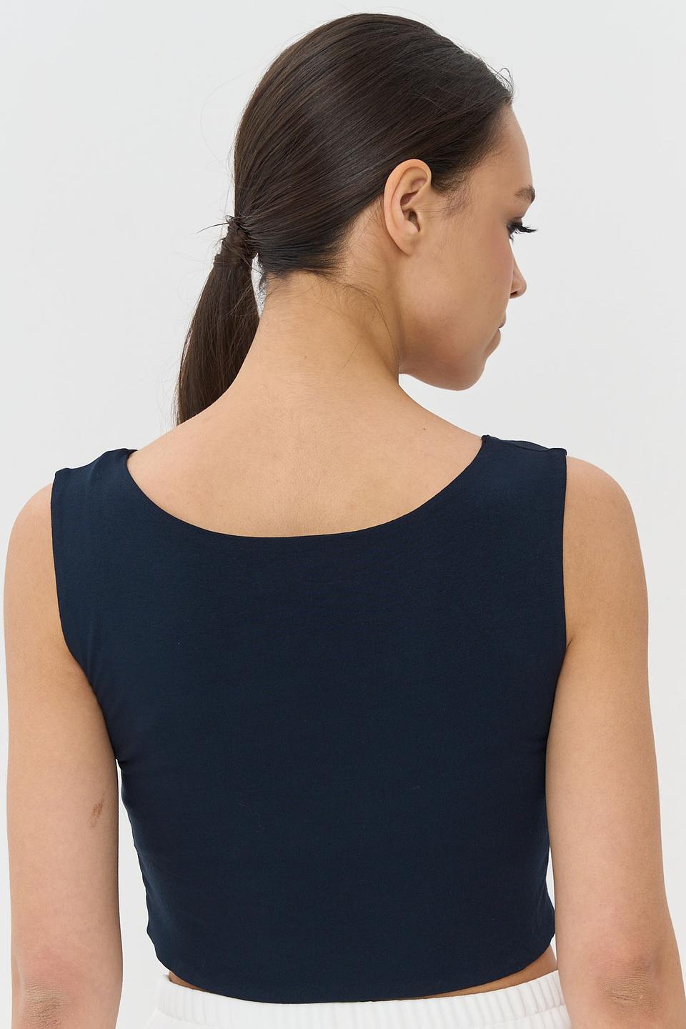 Топ VAY базовый синий