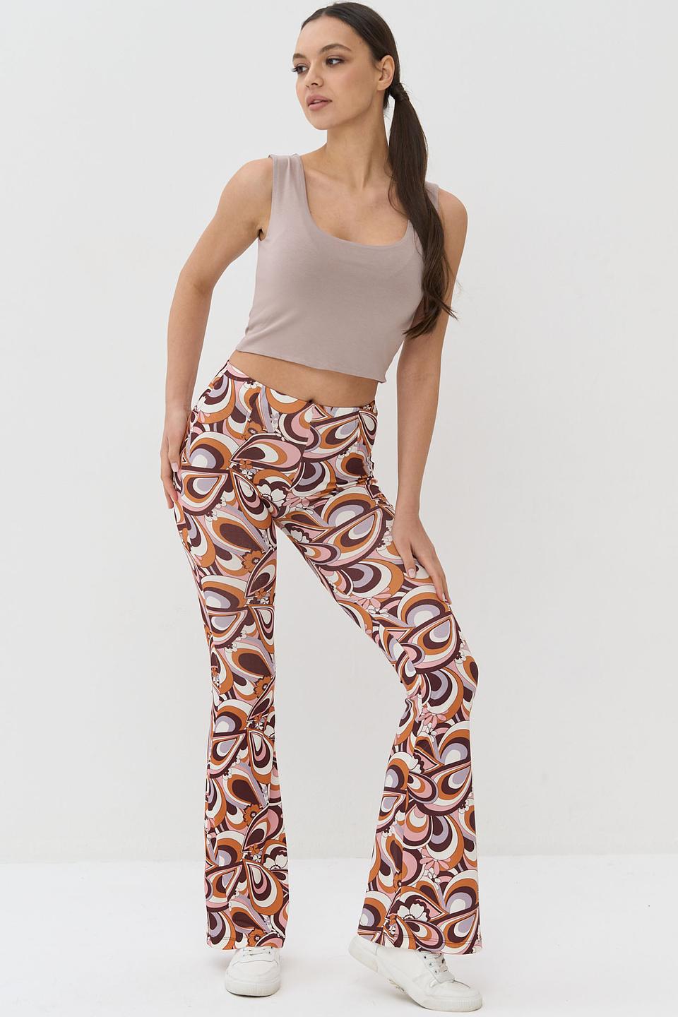 Топ VAY на тонких бретелях бежевый