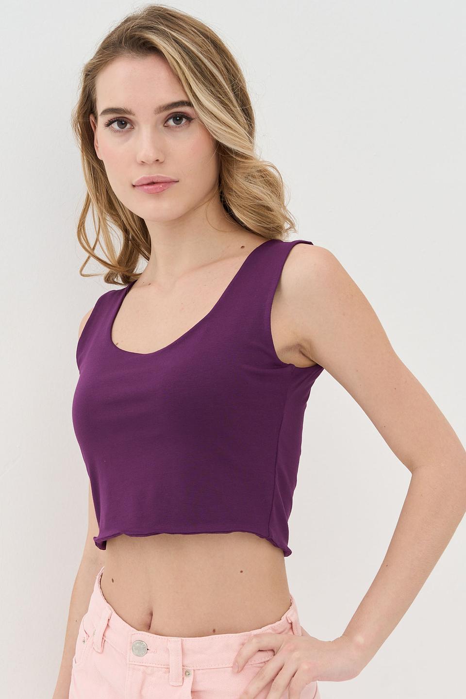 Топ VAY базовый фиолетовый