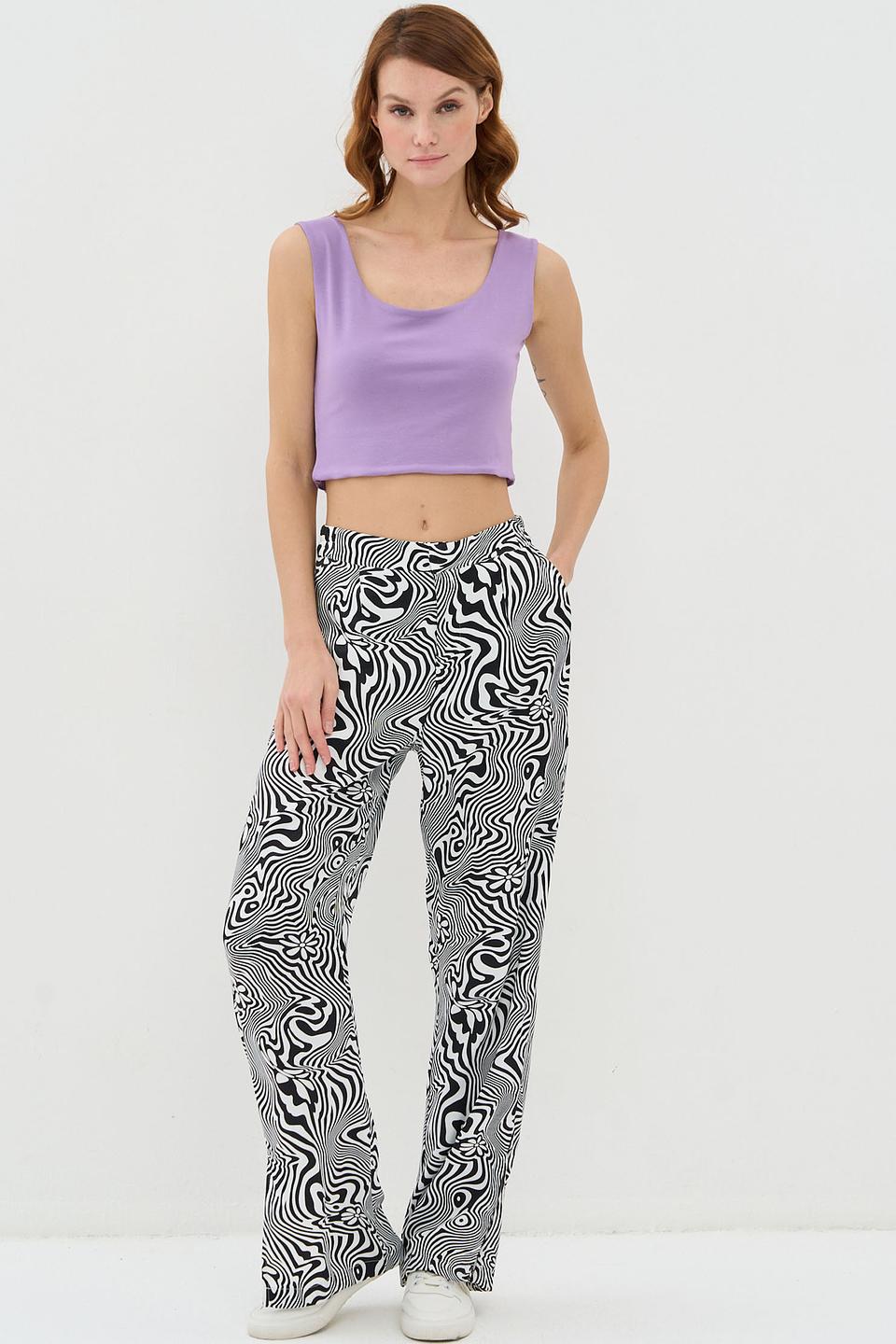 Топ VAY базовый лавандовый