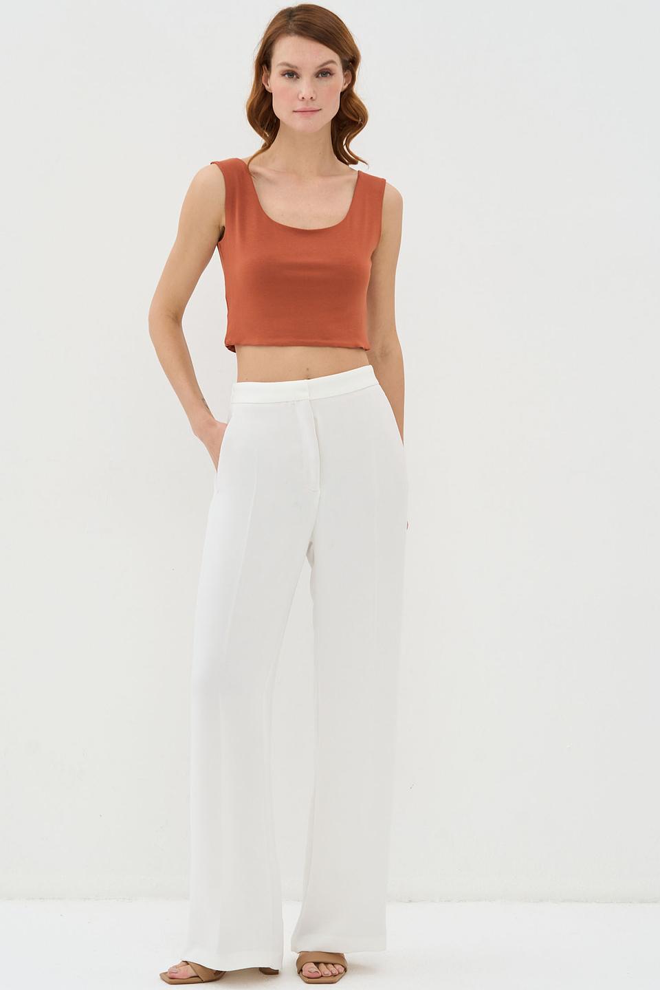 Топ VAY базовый терракотовый