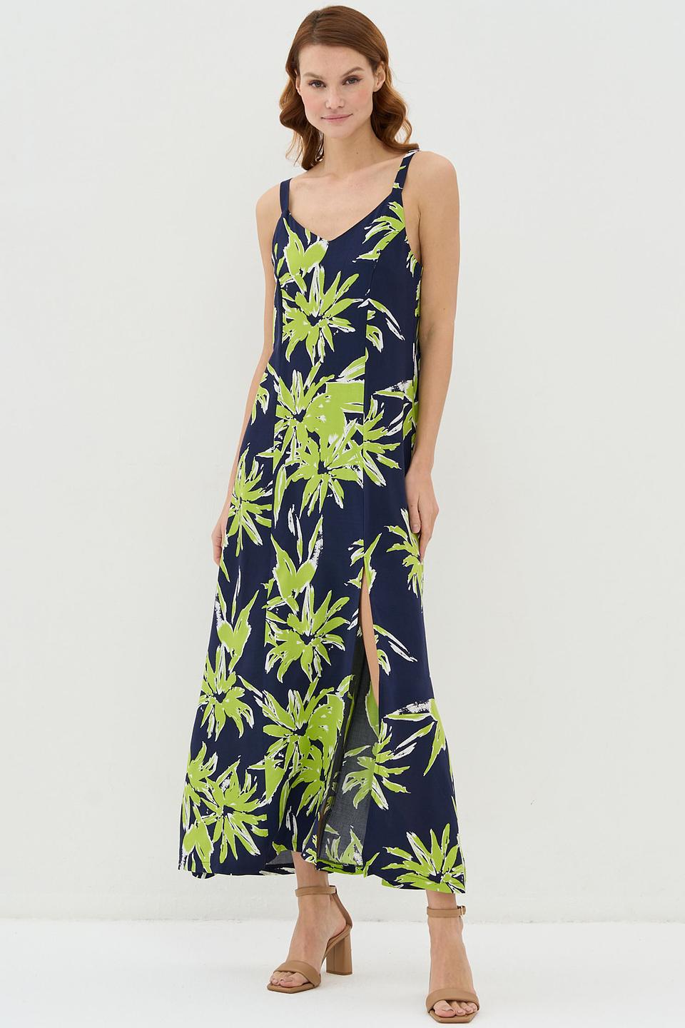 Платье VAY с тропическим принтом