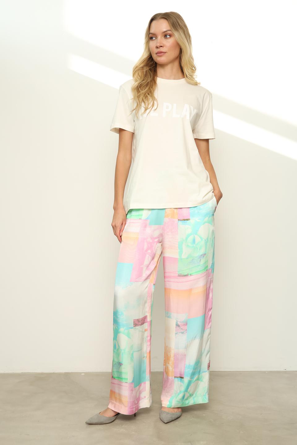 Брюки Ice Play с принтом