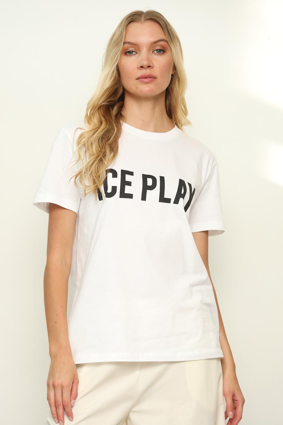 Футболка Ice Play жен. с логотипом