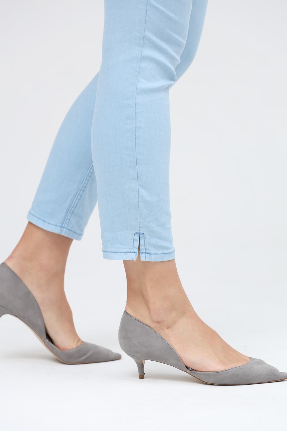 Джинсы скинни Broadway голубые