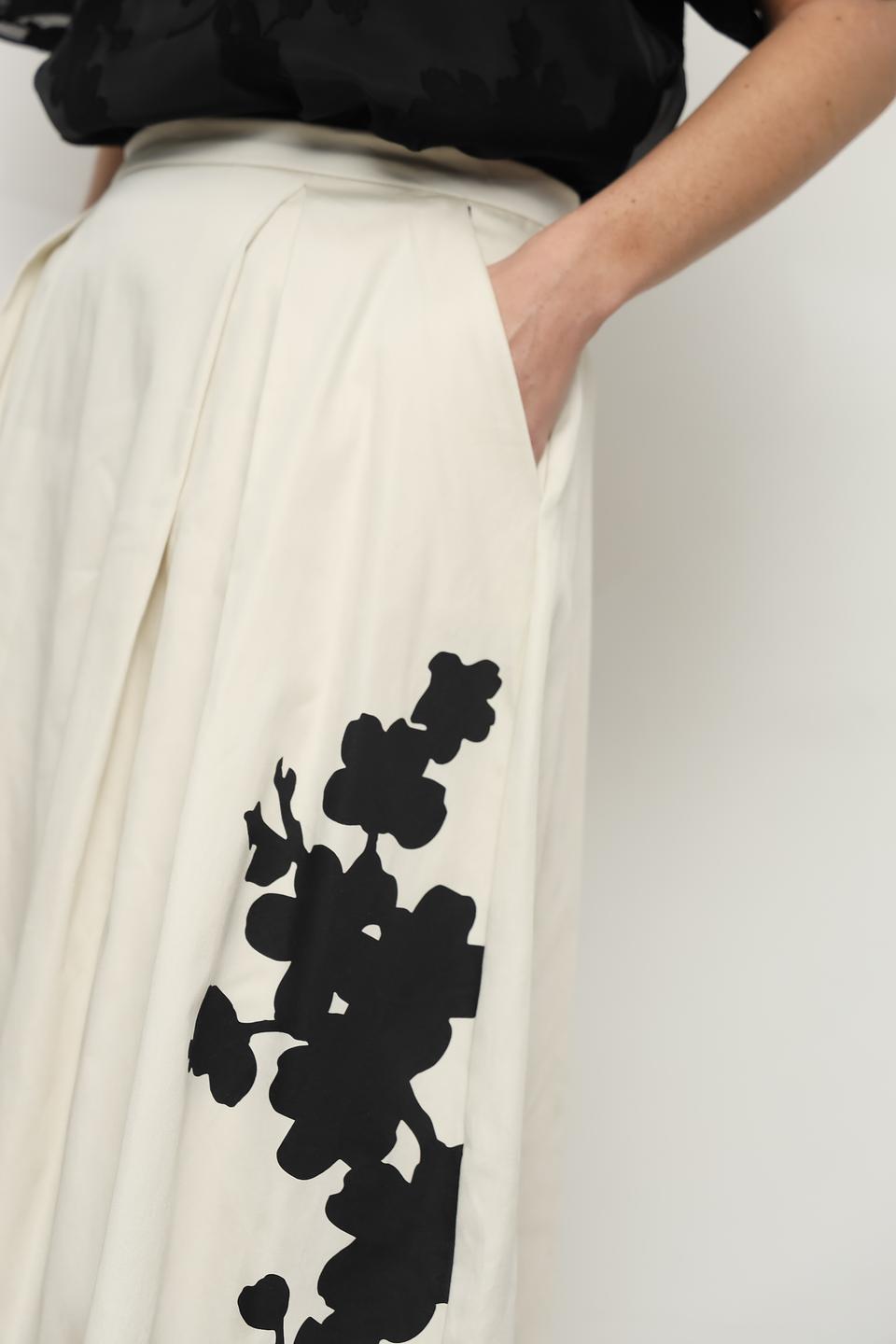 Юбка Taifun с цветочным принтом