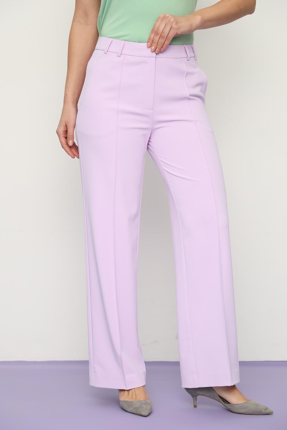 Брюки Lecomte классические лавандовые