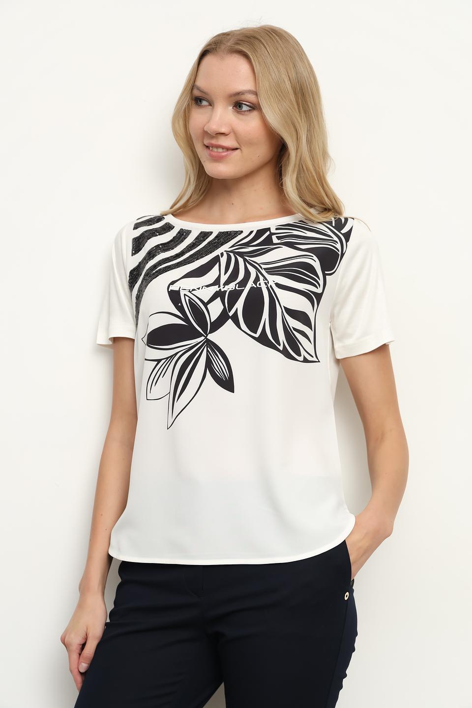 Блуза Penny Black с тропическим принтом