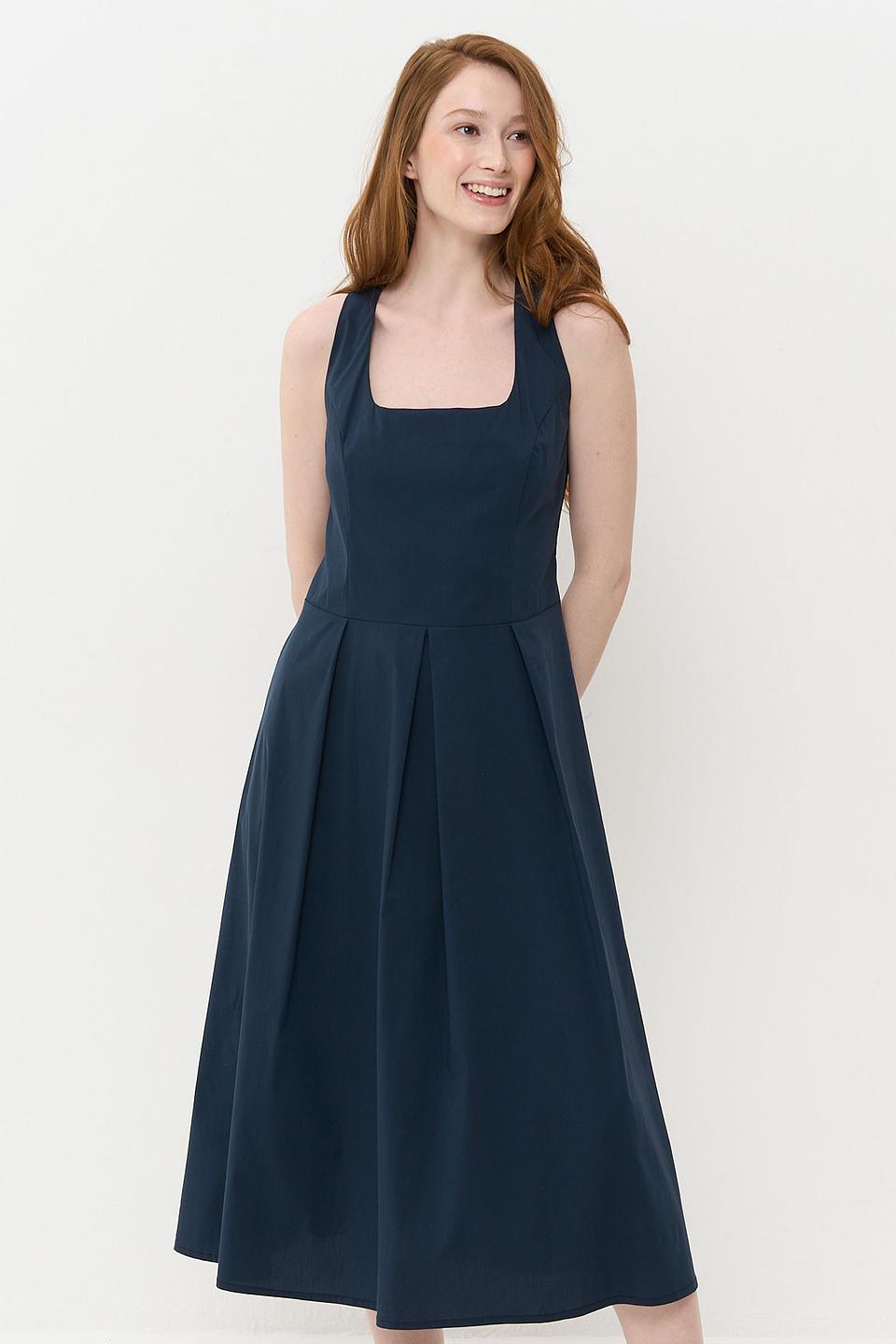 Платье VAY женское синее