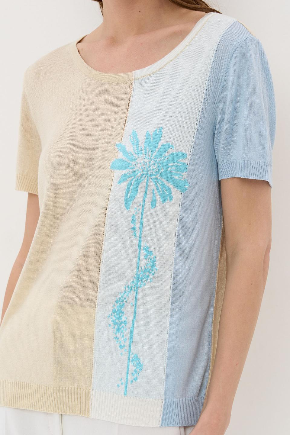 Джемпер VAY с цветочным принтом