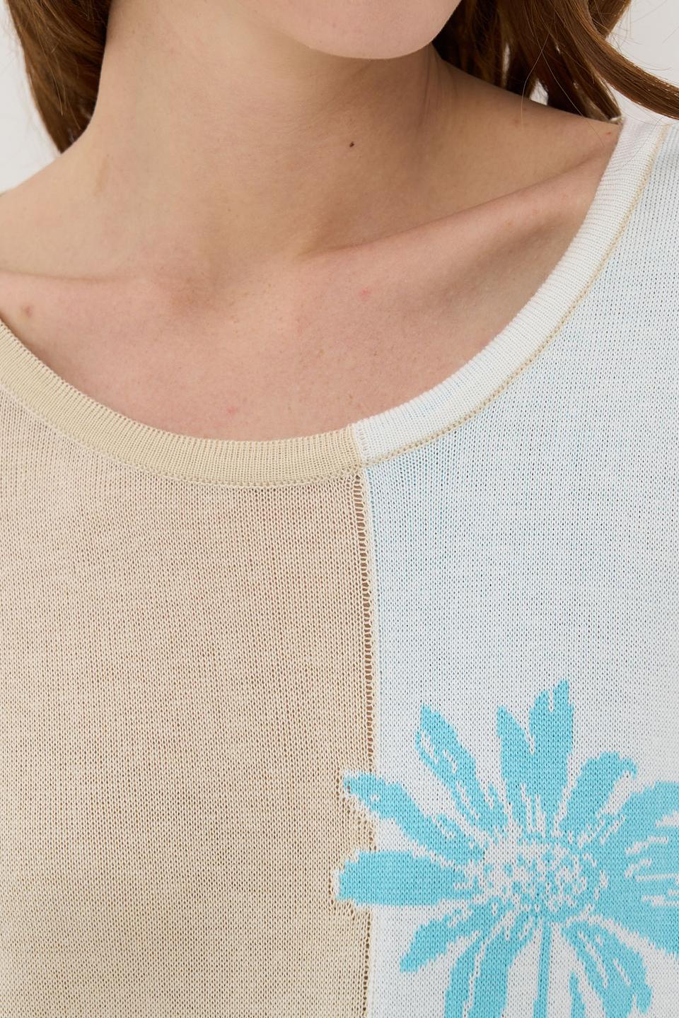 Джемпер VAY с цветочным принтом